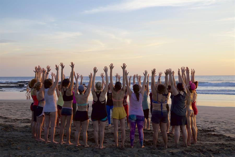 Magical Beach Yoga Practices